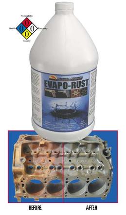 Evapo-Rust Blue Rust Remover 1 Gallon Liquid